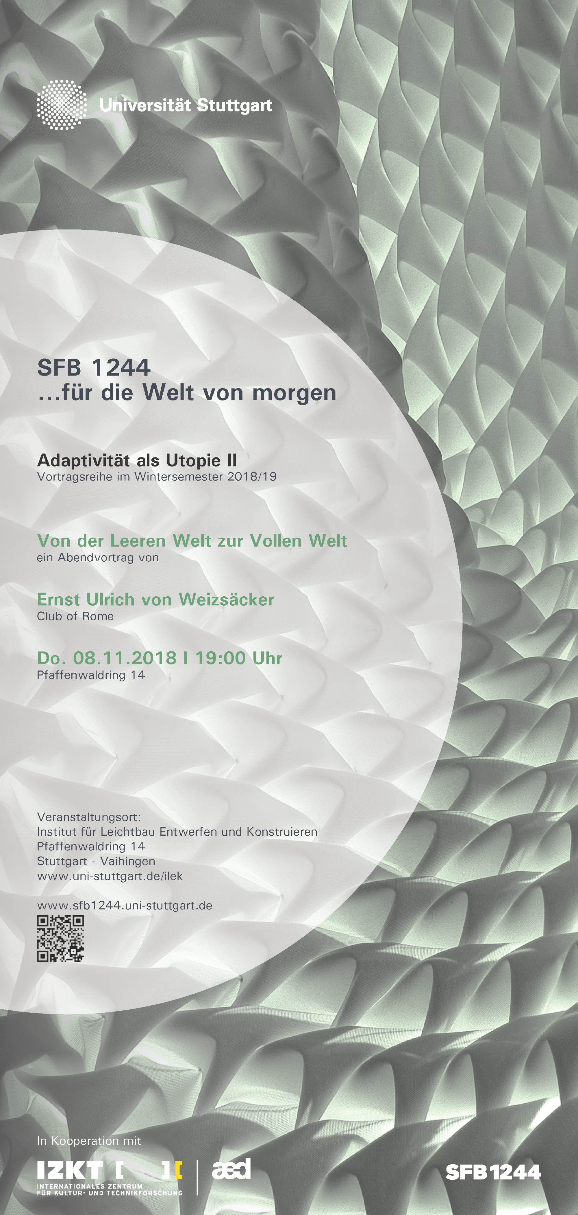 Flyer Adaptivität in der Natur: Vorbild für bioinspirierte Architektur