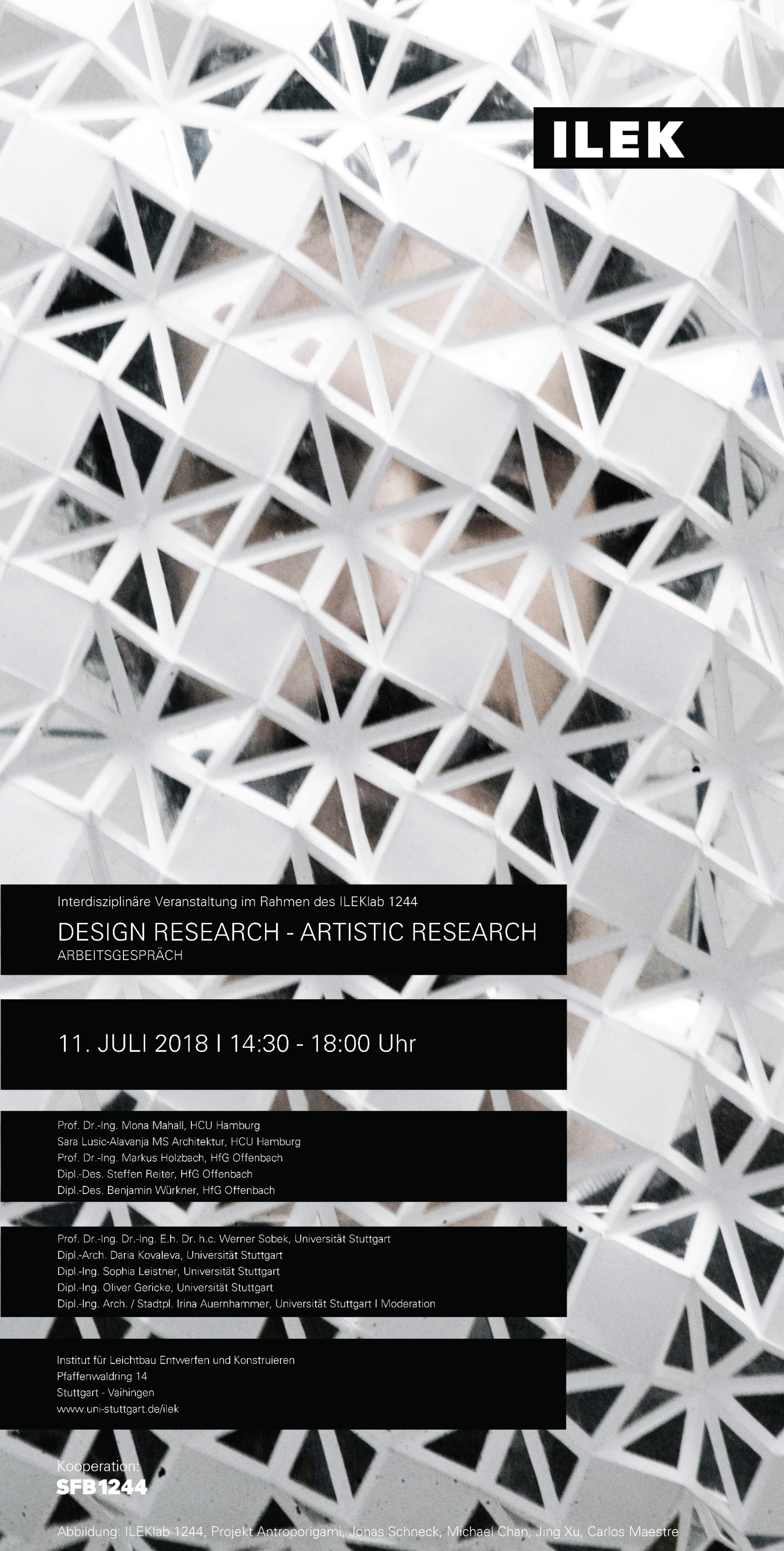 Flyer Artistic Design Research