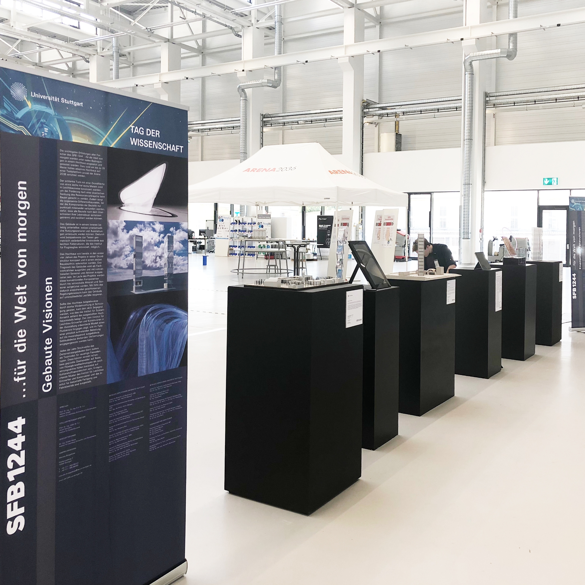 Ausstellung SFB 1244 - Tag der Wissenschaft